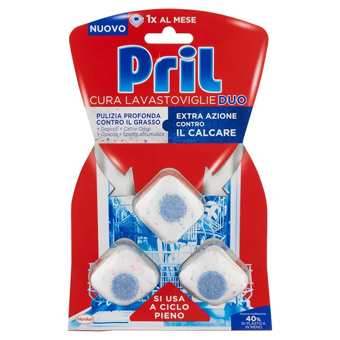 Pril Cura Lavastoviglie 3 Tabs Henkel