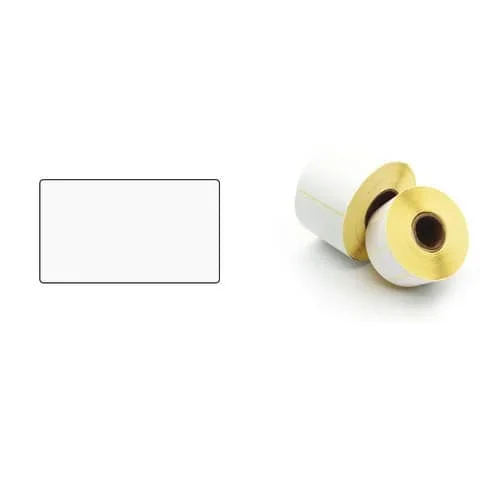 PRINTEX – Etichette adesive in rotoli per stampanti trasf.termico 50×30 mm bianco permanente 5000 pezzi – ETT5030