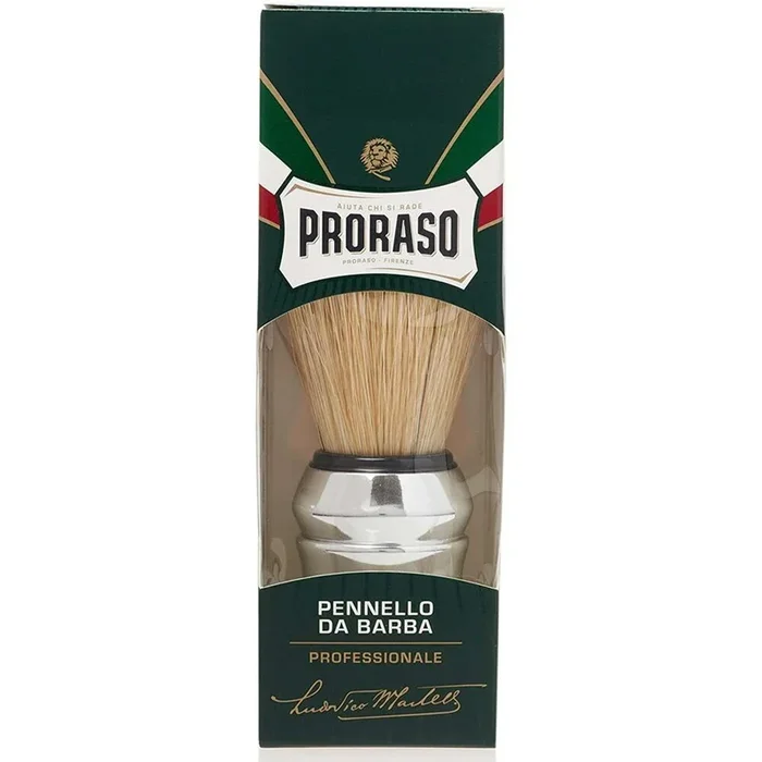 Proraso Pennello Spazzola Professionale Barba Setole di Cinghiale 55mm Silver