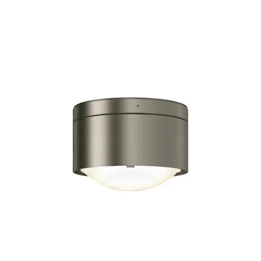 Puk! 120 One spot LED soffitto lente, nichel