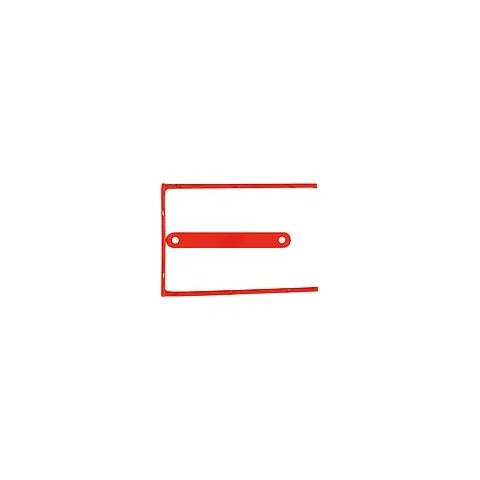 Q-CONNECT – Clip fermafogli rosso passo 8 cm conf. 100 pezzi – KF02281