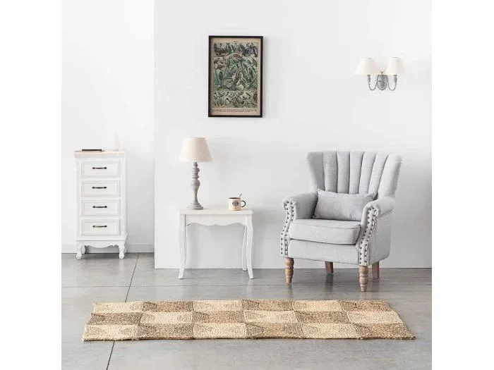 Quadro legno e stoffa 40x60x2,5h