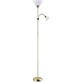 Rabalux Action lampada da terra 2×100 W bianco-oro 4060
