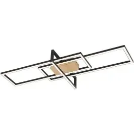 Rabalux Ashton lampada da soffitto 1×35 W bianco-nero 6814