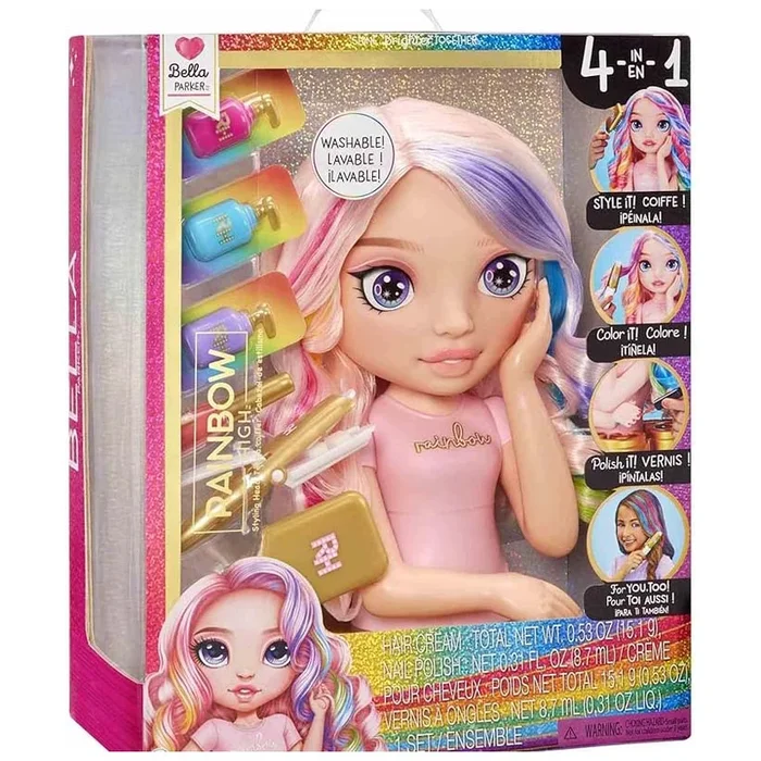 Rainbow High Styling Head Playset 4 In 1