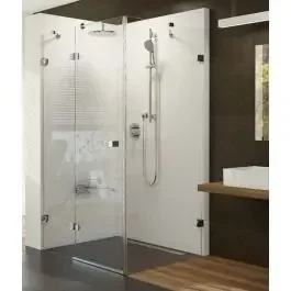 Ravak Brillant box doccia 100×100 cm quadrato cromo lucida/vetro trasparente 0ULA0A00Z1