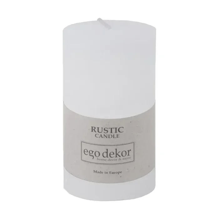Rustic candles by Ego dekorCandela RusticPer lanterna, tempo di combustione 38 h, ø 6 cm, altezza totale 10 cm