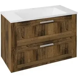 Sapho Amia armadietto 89x45x60 cm sottolavabo sospeso rovere-legno AM090-1919