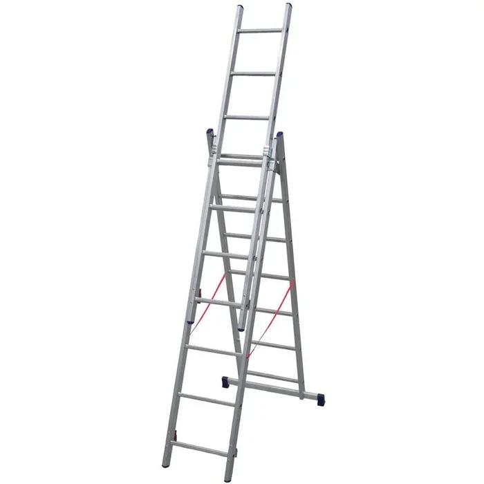 Scala telescopica trasformabile estensibile in alluminio
