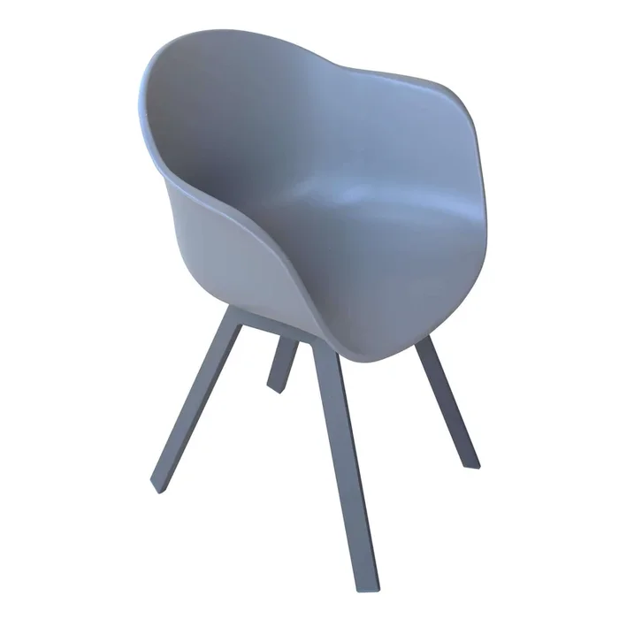 Sedia poltrona da esterno in alluminio Middle