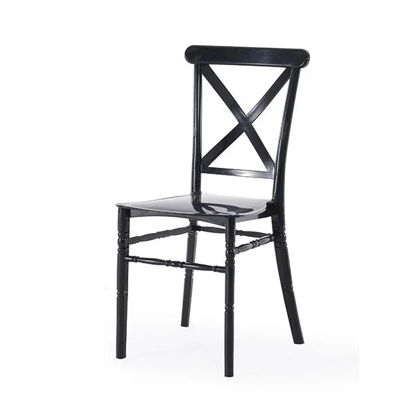 Sedia Sydney In Resina Antracite