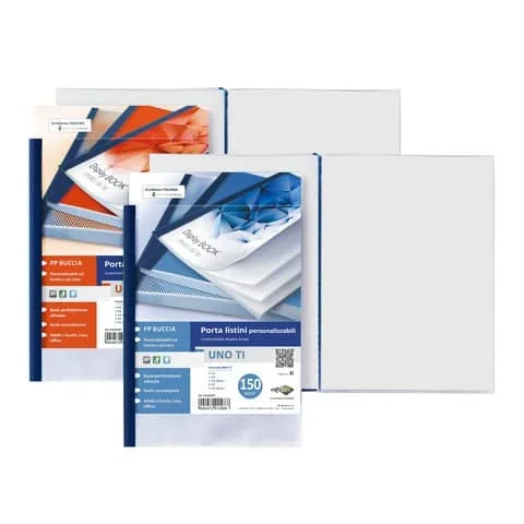 SEI-ROTA – Portalistini personalizzabile unoti 22x30cm 12 buste sei rota – 55221207 – Confezione risparmio da 2 PZ