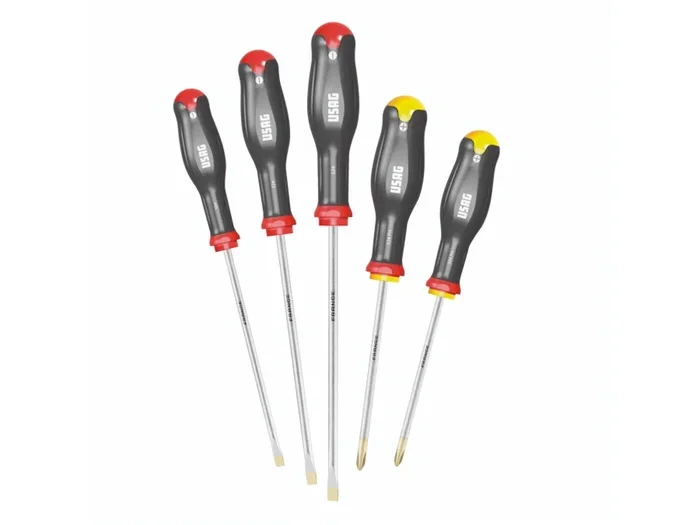 Serie di 5 giraviti per viti con intaglio e impronta a croce phillips – art. 324 sh5