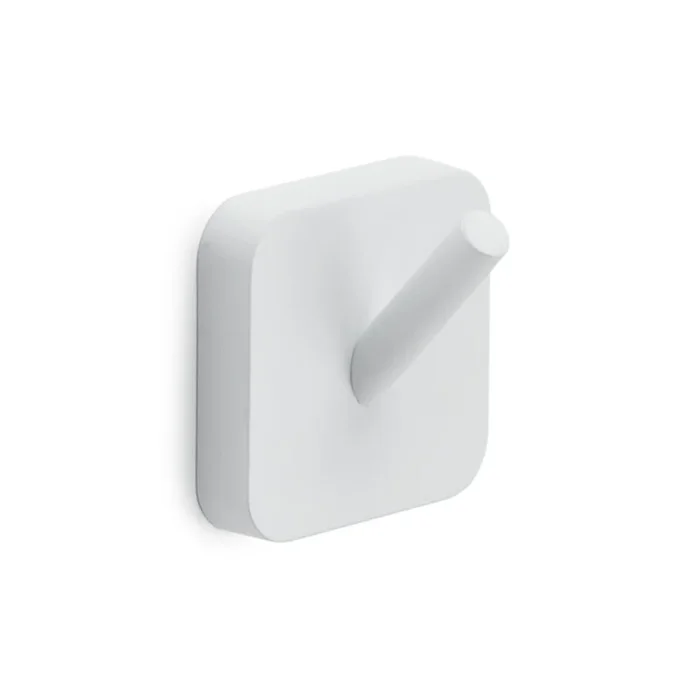 Set 2 appendiabiti da bagno bianco Tonga Gedy
