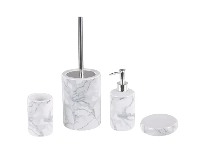 Set accessori bagno ceramica bianco ARAUCO