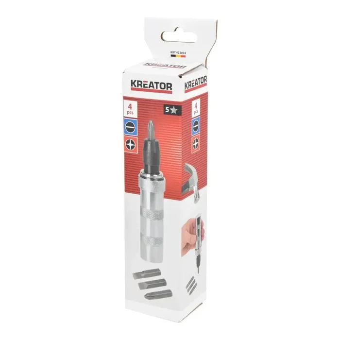 Set di Scalpelli Kreator, 4 pezzi