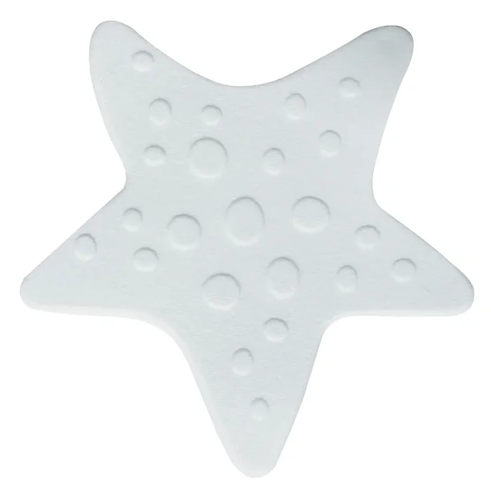 Set di tappetini antiscivolo per bambini Asterie Per la vasca, 5 pz, 13×13 cm