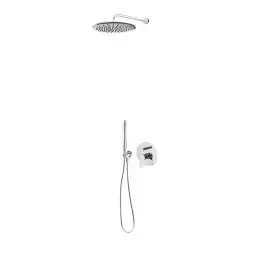 Set rubinetto per vasca e doccia Oltens Vernal 34104100, soffione doccia Oltens Sondera 37002100, 39400100, 37102100, 39304100, 37200100