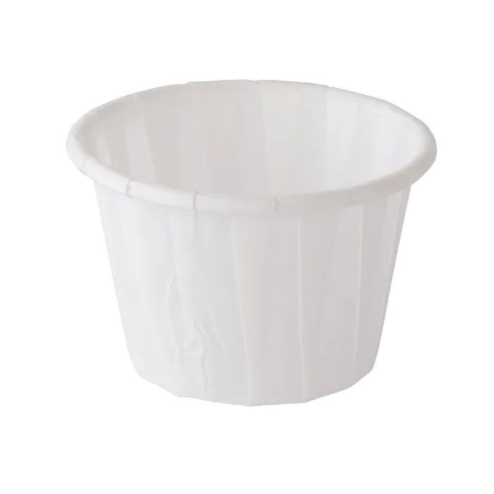 SIGNOR-BIO – 250 coppette porta salse monouso in carta 30ml bianco signor bio – PCC001BIO250B
