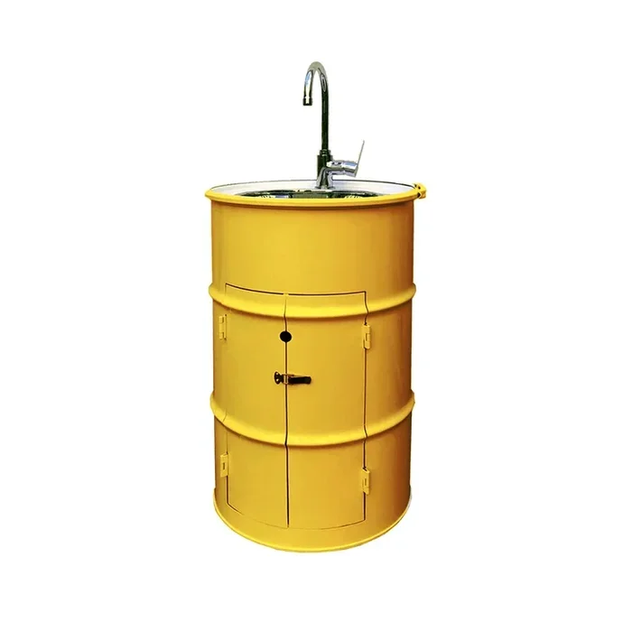 Sink with Cabinet SINK Yellow
