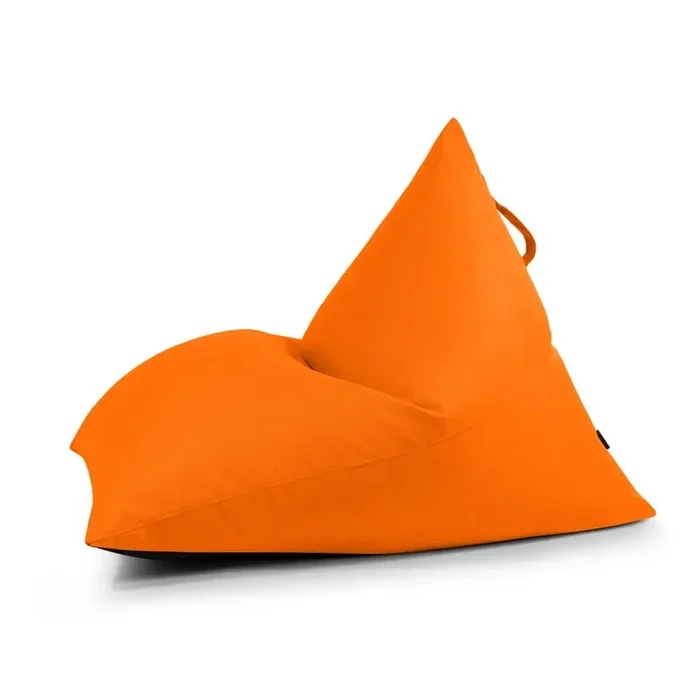 SLOWDOWNPuof a sacco RazzArancione, larghezza totale 110 cm, profondità totale 130 cm, peso 9 kg