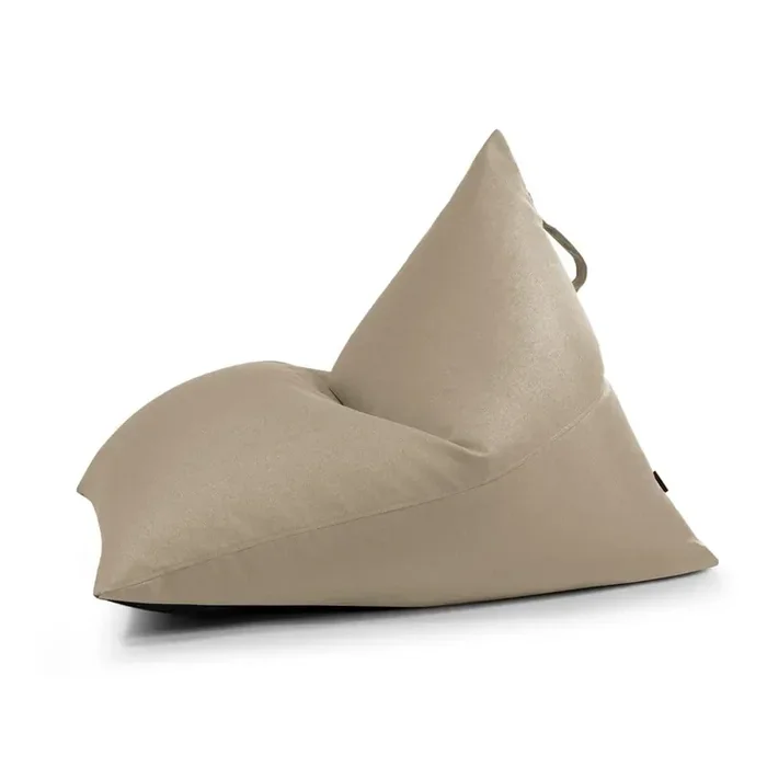 SLOWDOWNPuof a sacco RazzMarrone, larghezza totale 110 cm, profondità totale 130 cm, peso 9 kg