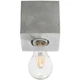 Sollux Lighting Ariz lampada da soffitto 1×60 W grigio SL.0681