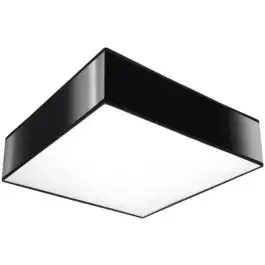 Sollux Lighting Horus plafoniera 2×60 W nero SL.0136