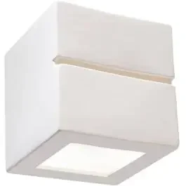 Sollux Lighting Leo Line lampada da parete 1×60 W bianco SL.0230