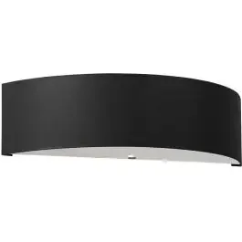 Sollux Lighting Skala lampada da parete 2×60 W nero SL.0764
