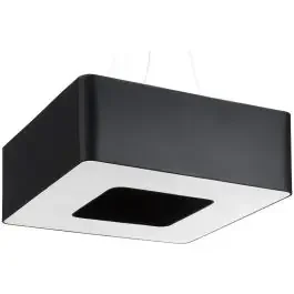 Sollux Lighting Urano 60 lampa wisząca 8x60W czarna SL.0784