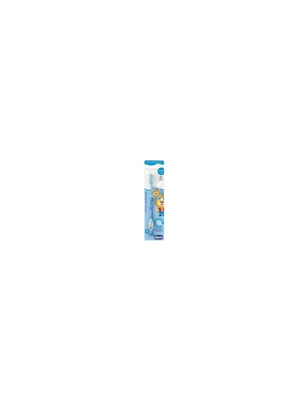 Spazzolino Dentale per Bambini Chicco Azzurro 3-6 Anni