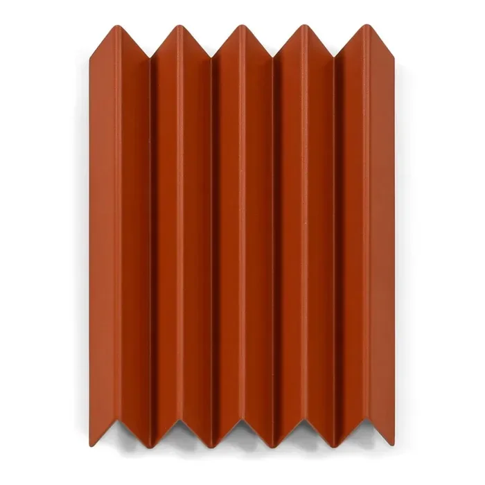 Spinder DesignAttaccapanni da parete SensuIn metallo, color mattone, larghezza totale 21 cm, altezza totale 30 cm, profondità totale 4 cm