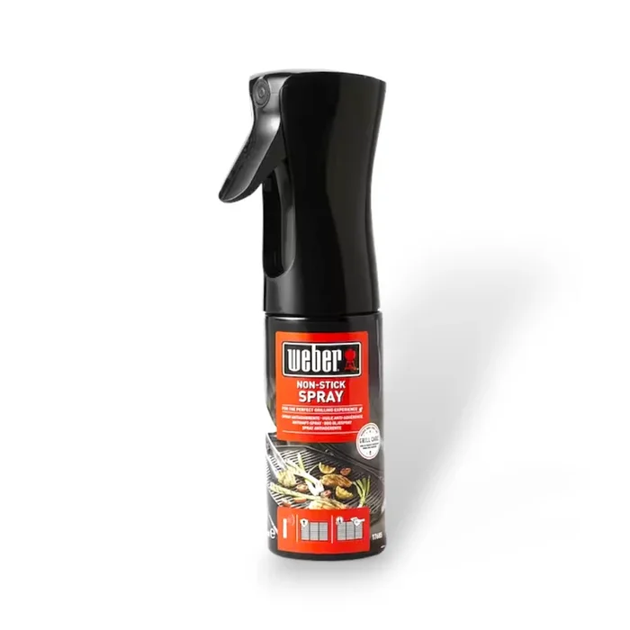Spray antiaderente per barbecue a gas e carbone con ingredienti naturali 200 ml WEBER