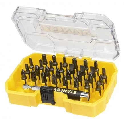 Stanley set 31 inserti per avvitare