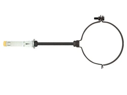 Steel pipe clamp for stove pipes