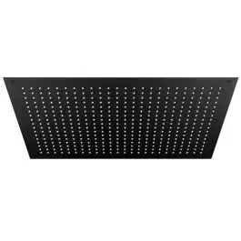 Steinberg 390 soffione doccia 75×55 cm rettangolare nero 3906712S
