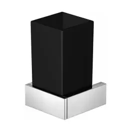 Steinberg 460 bicchiere per lavarsi i denti nero-cromo 4602002