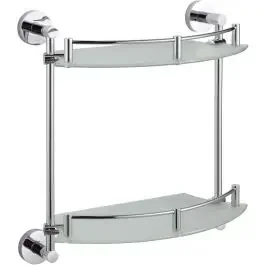 Stella Classic mensola 35 cm bianco-cromo 07.811