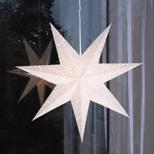 Stella in carta Romantic Star a sospensione
