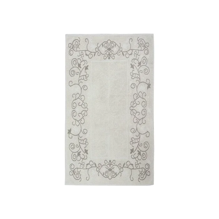 Tappeto A pelo piatto, bianco, 160×230 cm