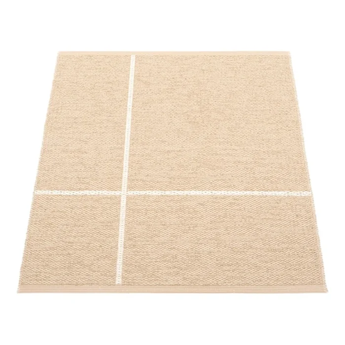 Tappeto da interno/esterno Fred Beige Reversibile/lavabile, sintetico, bouclé, a pelo piatto, beige, 70×90 cm