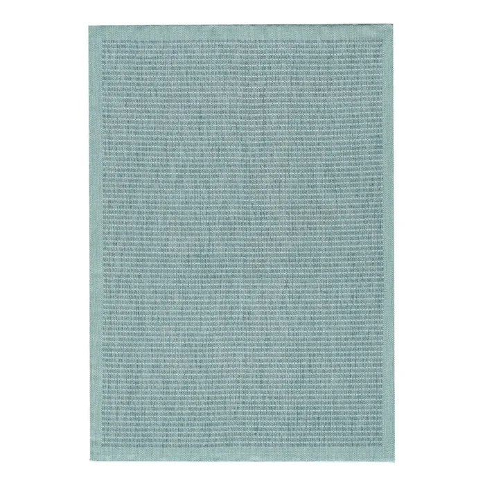 Tappeto da interno/esterno Giza 1410 Sintetico, a pelo piatto, blu, 140×200 cm