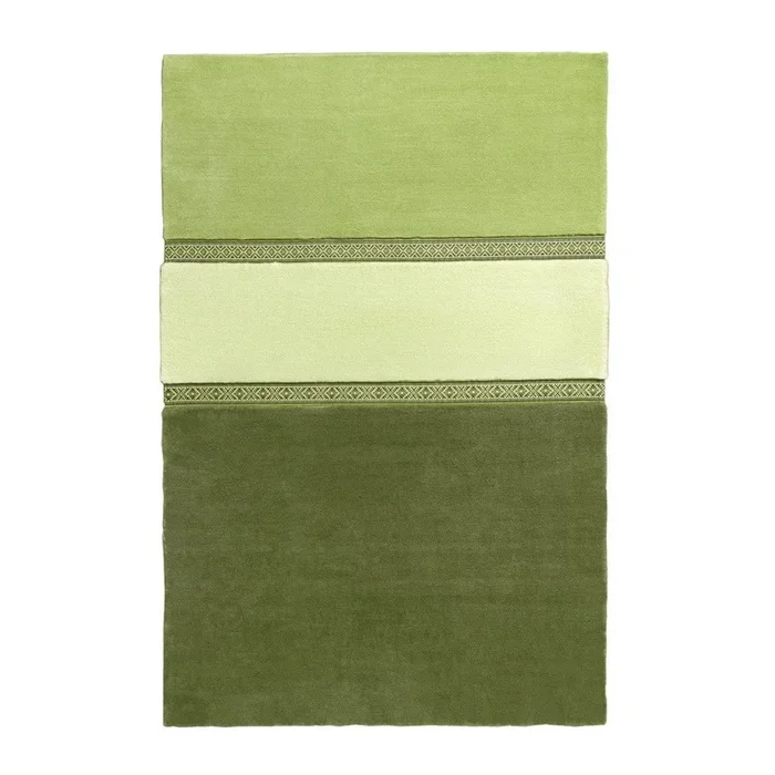Tappeto Lietuva A pelo medio, verde, 170×260 cm