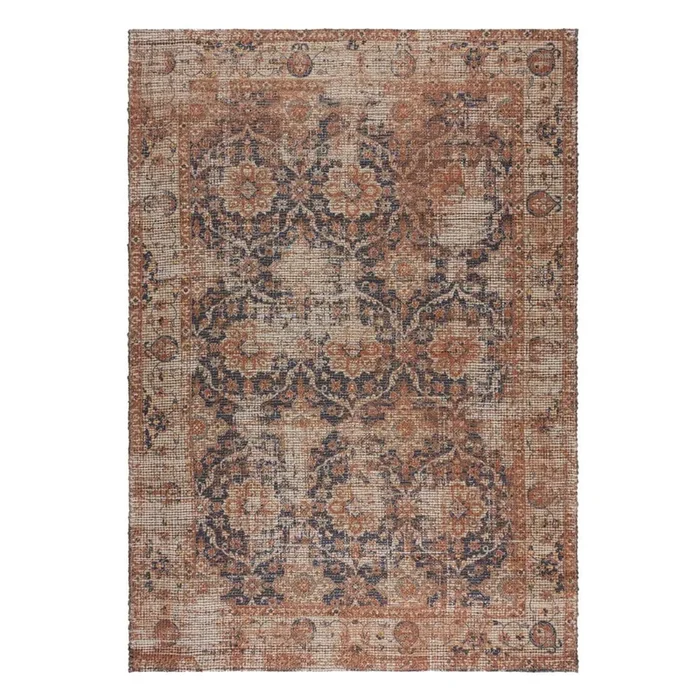 Tappeto Miley Tessuto a mano, sintetico, in misto iuta, bouclé, a pelo piatto, di colore naturale, 120×170 cm
