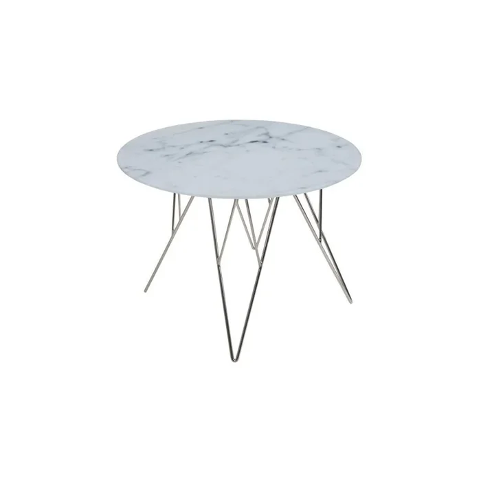 Tavolino Grigio, 55×55 cm, altezza totale 40 cm