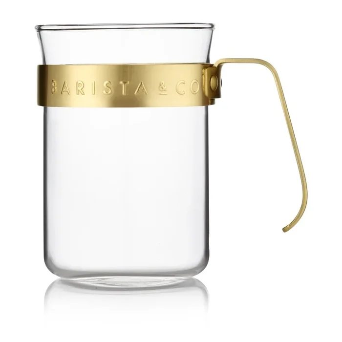 Tazza Gialla/bianca/dorata