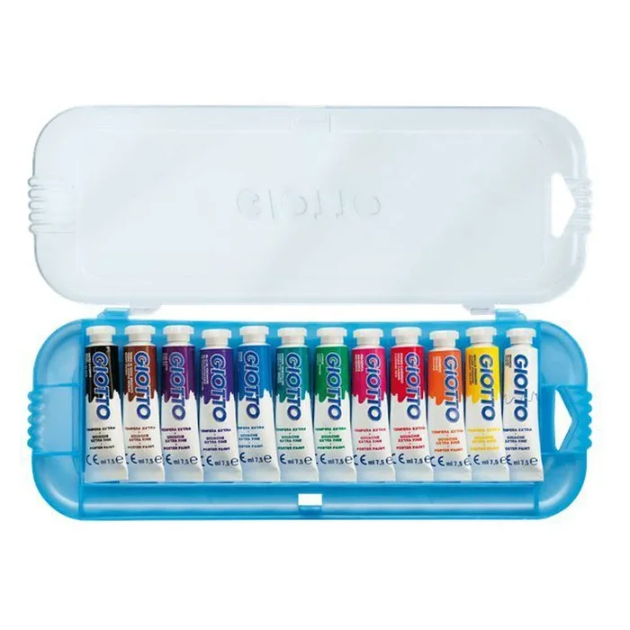 Tempera 12 Tubetti Da 7,5m