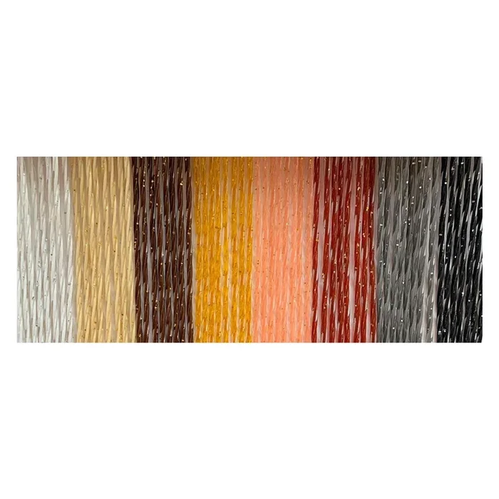 Tenda Elicoidale ‘Acquario’ Cm. 140 X 240 – Grigio/Glitter Arg.