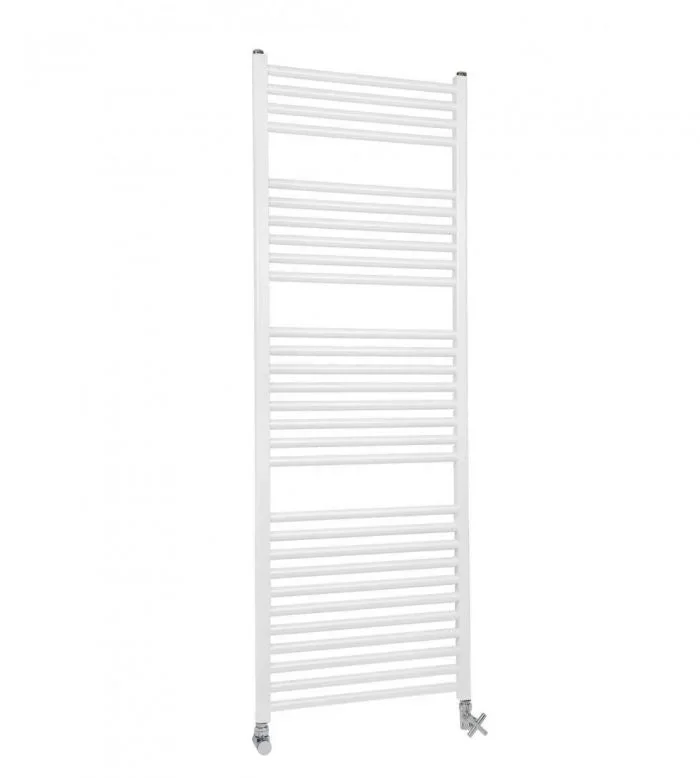 Termoarredo Scaldasalviette in alluminio Bianco modello Cool – Dritto – H (mm) 1488 – Interasse (mm) 400 – 29 Tubi